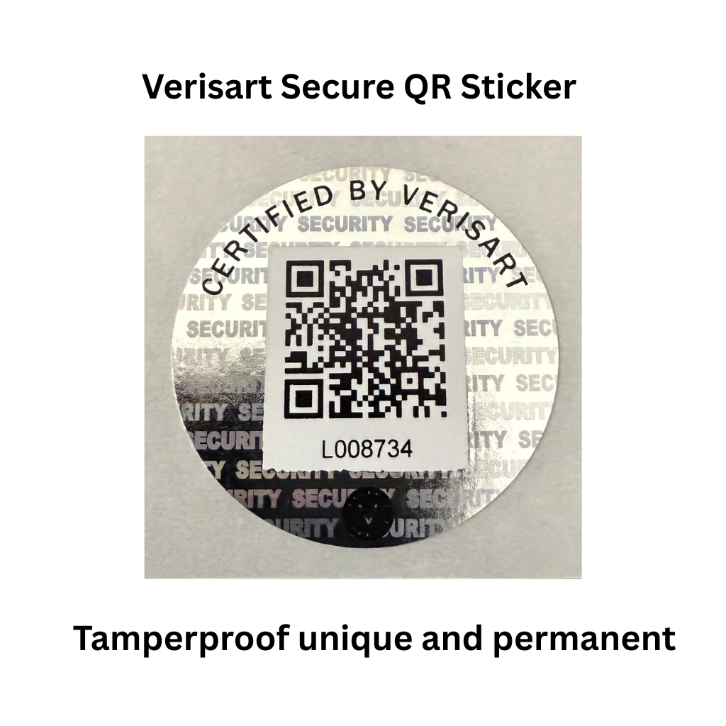 Official William Verdult COA | Blockchain Authenticated | Verisart + Mailed Certificate