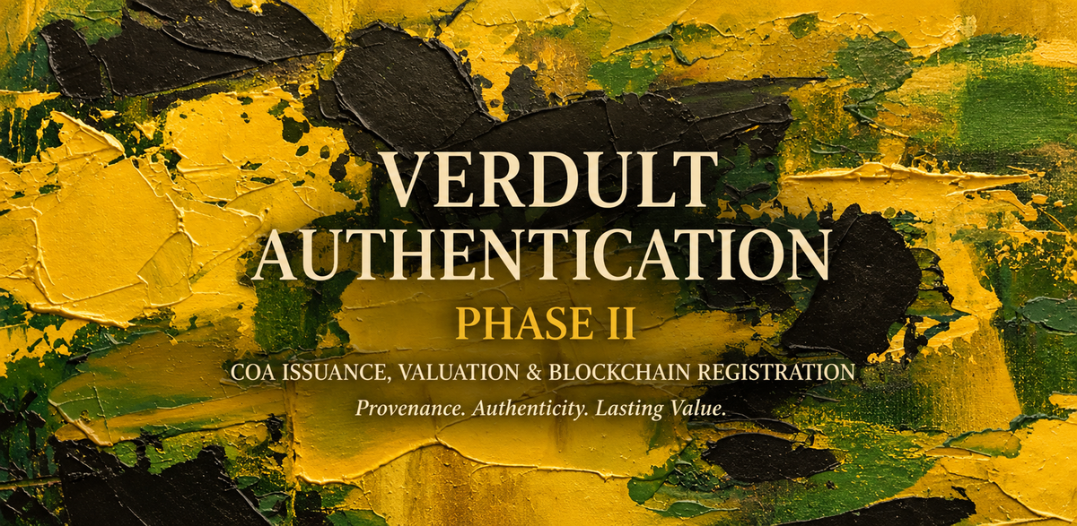 Verdult Authentication – Phase II: Formal Estate Authentication & Certification