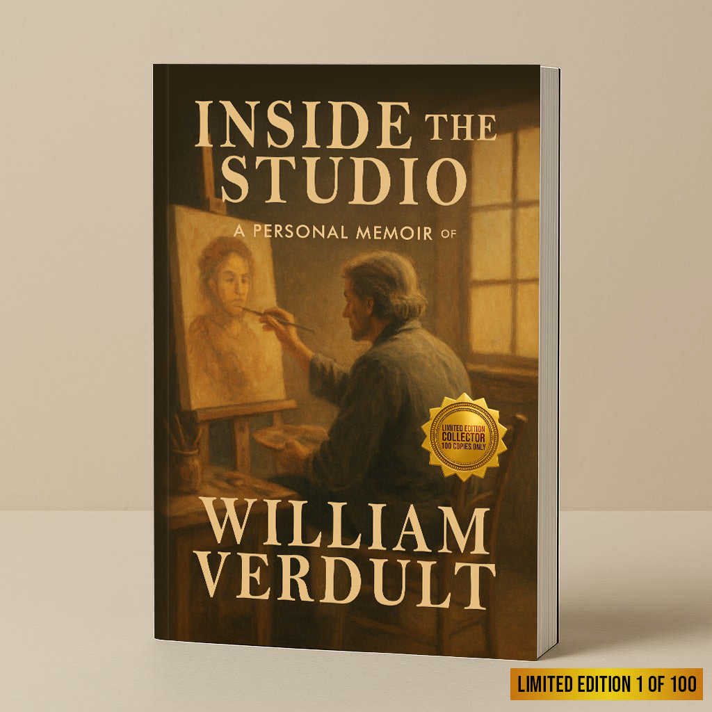 Limited Edition Collector's Series Book#3 Inside the Studio: A Personal Memoir of William Verdult)